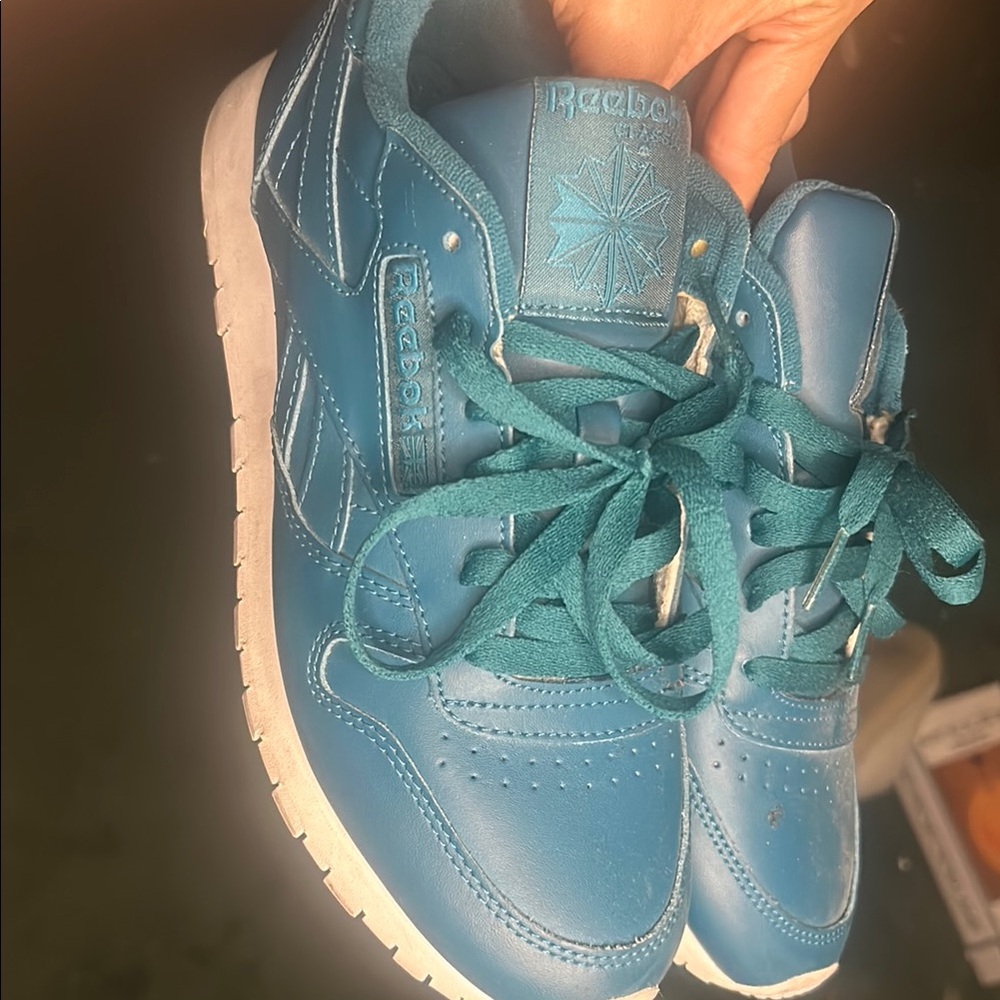 Reebok Classic Turquoise Sneakers